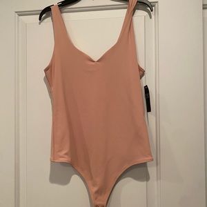 Double-Layered Seamless Sweetheart Bodysuit